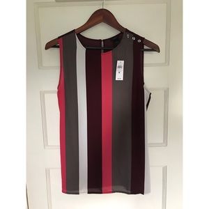 Ann Taylor Striped Blouse
